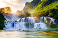 Cascade de Ban Gioc à Cao Bang, Vietnam