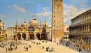 Vue sur la Piazza San Marco, Venise