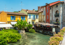 Beau village de Borghetto, Italie