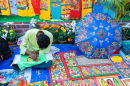 Foire de l’artisanat à Kolkata, Bengale occidental, Inde