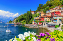 Lac de Côme, Varenna, Italie