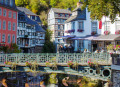 Le centre historique de Monschau, Allemagne