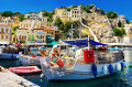 Île pittoresque de Symi, Grèce