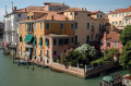 Maison et jardin sur le Grand Canal, Venise, Italie