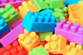 Blocs de construction de jouets en plastique