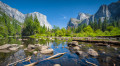 Belle vue sur la pittoresque vallée de Yosemite