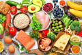 Assortiment d’aliments sains