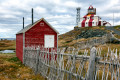 Vue du phare de Bonavista, Terre-Neuve, Canada