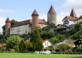 Château médiéval de Chenaux, Suisse