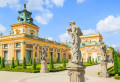Jardins du palais royal de Wilanów, Pologne