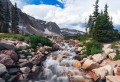Lake Marie, Snowy Range, Wyoming, États-Unis