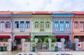 Maison Peranakan colorée, Joo Chiat, Singapour