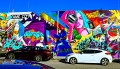 Art mural à Wynwood, Miami, Floride, États-Unis