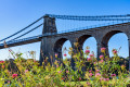 Menai Bridge, Île d’Anglesey, Pays de Galles, Royaume-Uni
