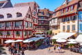 Place de la Vieille-Ville de Colmar, Alsace, France