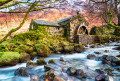 Ancien moulin à eau dans le parc national de Lakeland, Cumbria