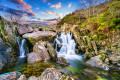 Ogwen Falls, Snowdonia, Pays de Galles du Nord, Royaume-Uni