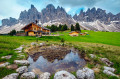 Amazing Geisler Odle, Dolomites, Italie