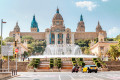 Fontaine de Montjuic à Barcelone, Espagne