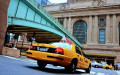 NY Taxi, Midtown, New York, États-Unis