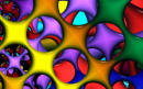 Motif fractal abstrait