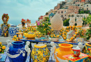 Céramique italienne traditionnelle colorée à Positano