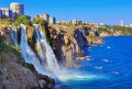 Cascade de Duden à Antalya, Turquie