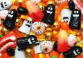 Assortiment de bonbons d’Halloween