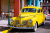 Taxi jaune vintage, Orlando, États-Unis