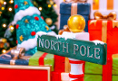 Panneau indicateur du pôle Nord Décoration de Noël