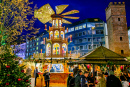 Le célèbre marché de Noël à Munich, Allemagne