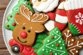 Des biscuits de Noël savoureux