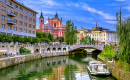 Rivière Ljubljanica, Ljubljana Slovénie