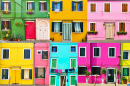 Maisons de Couleur de Burano