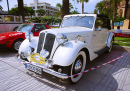 Voiture Hansa rétro de luxe à Salou, Espagne