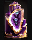 Amethyst Birthday Cake
