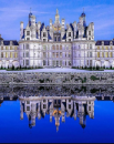 Chateau Chambord w-reflection in river