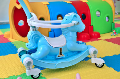 Salle de jeux en maternelle