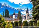 La pittoresque ville d’Interlaken, en Suisse