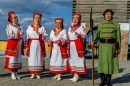 Groupe folklorique du Tatarstan, Russie