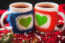 Deux tasses de thé pour la Saint-Valentin