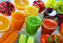 Jus de légumes et de fruits frais