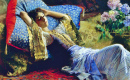 Odalisque inclinée