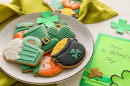 Biscuits en pain d’épices pour la Saint-Patrick