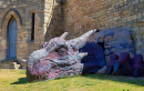 Lucy la Dragonne, Lincoln Castle, Angleterre