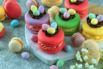Macarons de Pâques