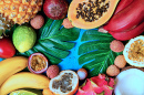 Fruits tropicaux frais