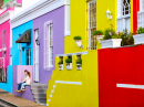 Le quartier coloré de Bo Kaap au Cap