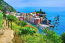 Village coloré de Vernazza, Cinque Terre, Italie