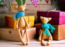 Deux Charmants Renards